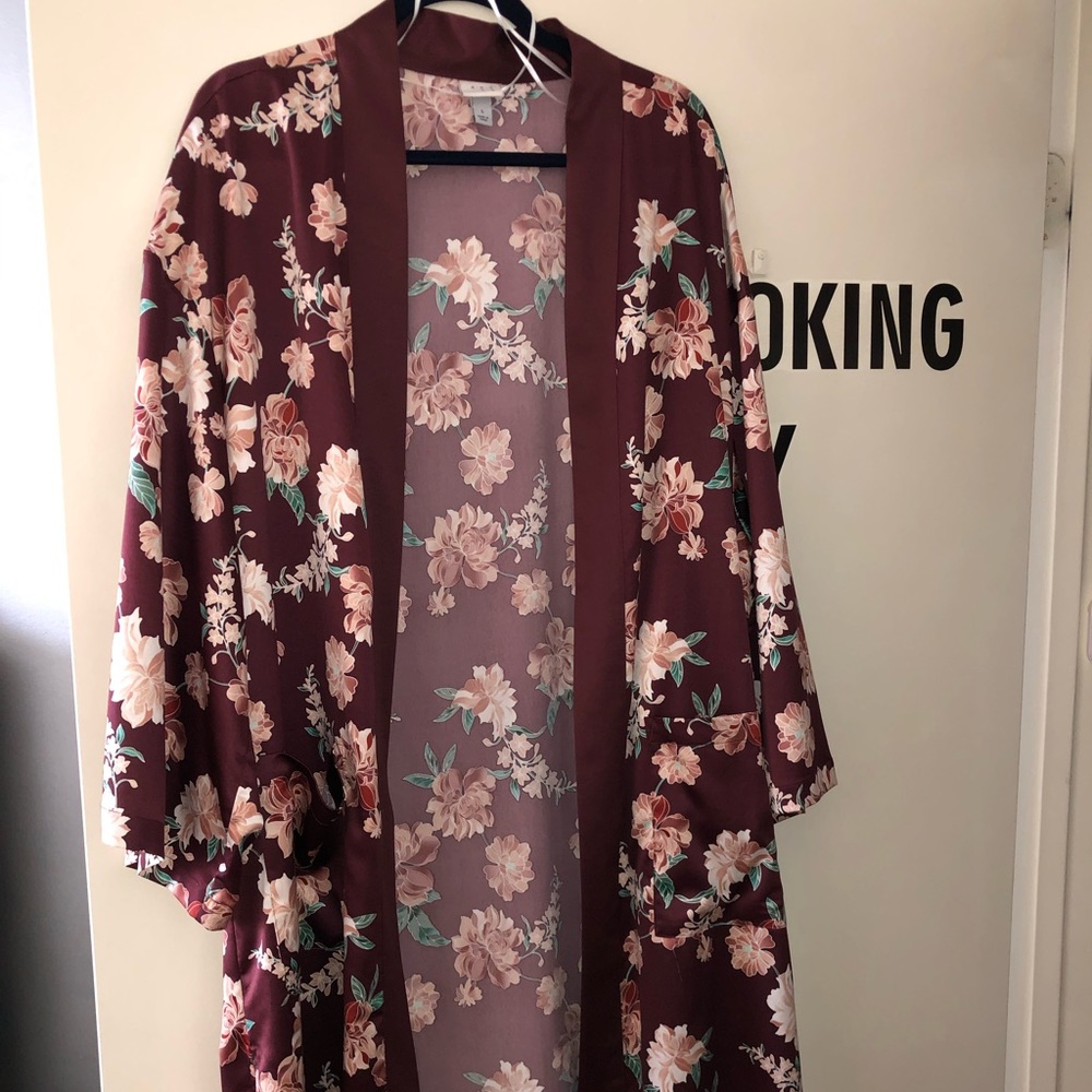 A New Day Floral Kimono